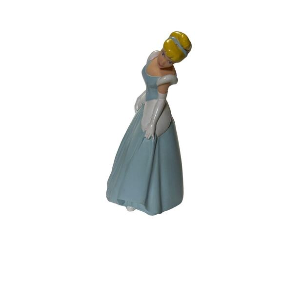 Vintage 90’s Disney Cinderella 9” Hard Plastic Bank With Stopper - Picture 2 of 9
